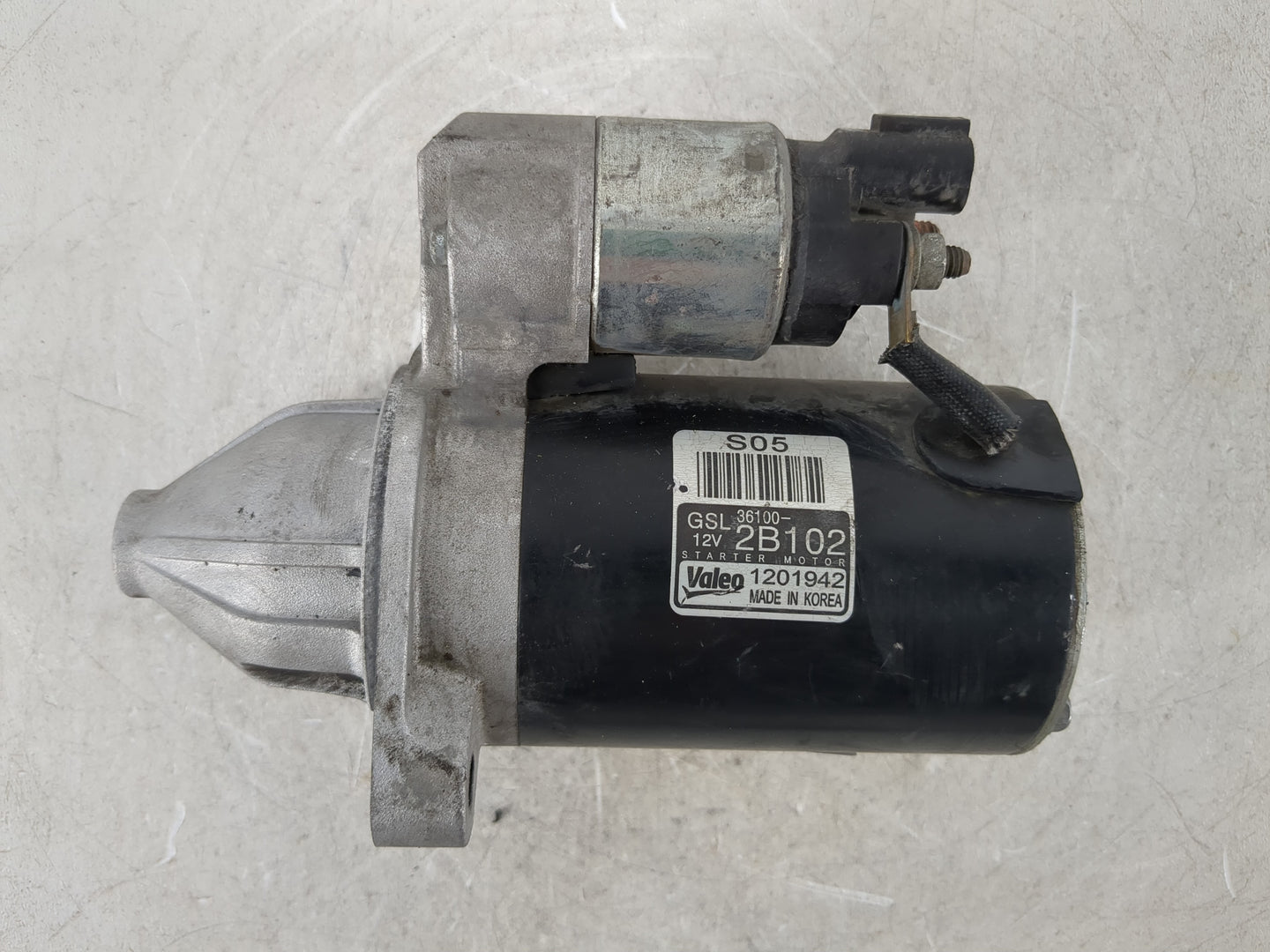 2012-2017 Hyundai Accent Car Starter Motor Solenoid OEM P/N:36100-2B102 Fits Fits 2012 2013 2014 2015 2016 2017 OEM Used Auto Parts - Oemusedautoparts1.com
