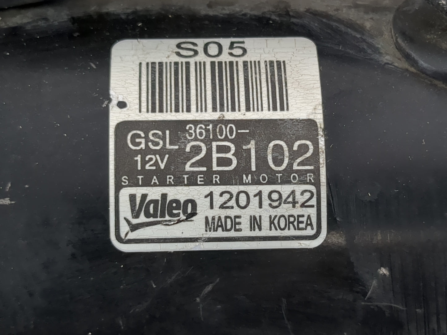 2012-2017 Hyundai Accent Car Starter Motor Solenoid OEM P/N:36100-2B102 Fits Fits 2012 2013 2014 2015 2016 2017 OEM Used Auto Parts - Oemusedautoparts1.com