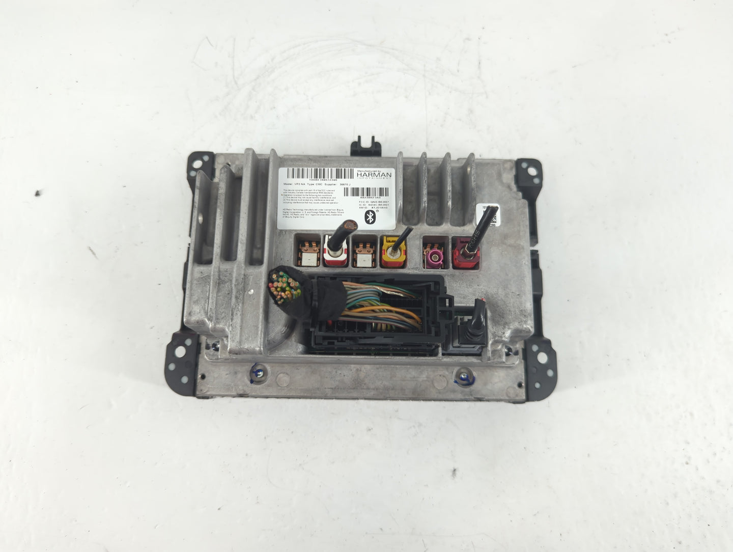 2015 Jeep Cherokee Radio AM FM Cd Player Receiver Replacement P/N:68238621AG 68238621AD Fits OEM Used Auto Parts - Oemusedautoparts1.com