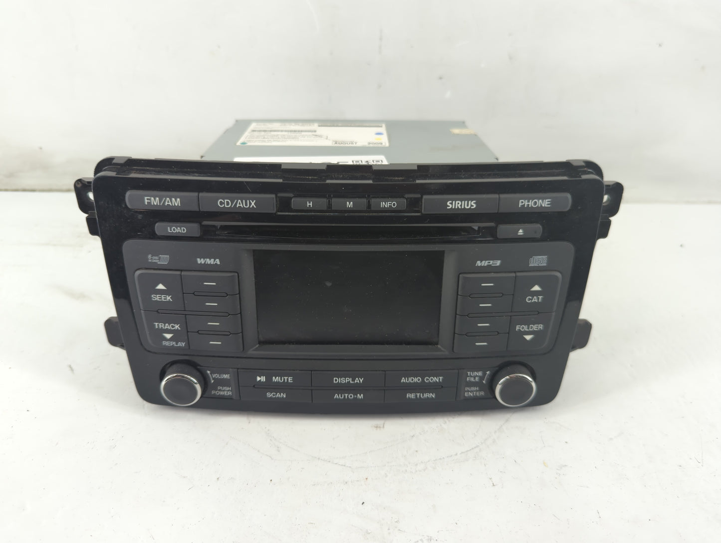 2009-2010 Mazda Cx-9 Radio AM FM Cd Player Receiver Replacement P/N:TE72 66 9RXA Fits Fits 2009 2010 OEM Used Auto Parts