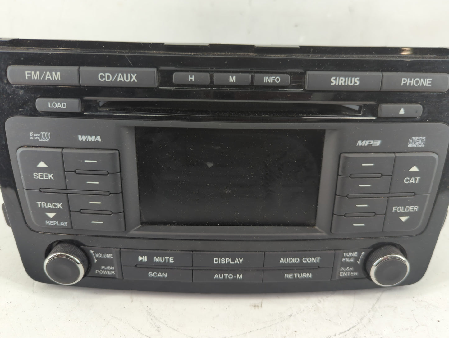 2009-2010 Mazda Cx-9 Radio AM FM Cd Player Receiver Replacement P/N:TE72 66 9RXA Fits Fits 2009 2010 OEM Used Auto Parts