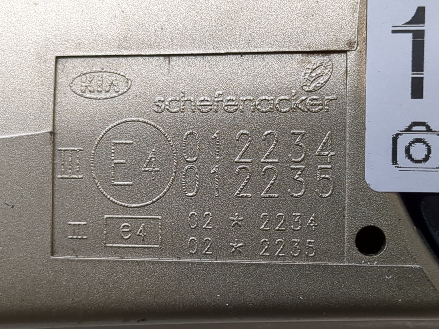 2004-2009 Kia Spectra Side Mirror Replacement Passenger Right View Door Mirror Fits Fits 2004 2005 2006 2007 2008 2009 OEM Used Auto Parts