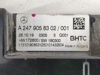 2020-2021 Mercedes-Benz Cla250 Climate Control Module Temperature AC/Heater Replacement P/N:A 247 905 83 02 Fits Fits 2020 2021 OEM Used Auto Parts