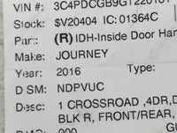 2009-2020 Dodge Journey Spare Donut Tire Wheel Rim Oem