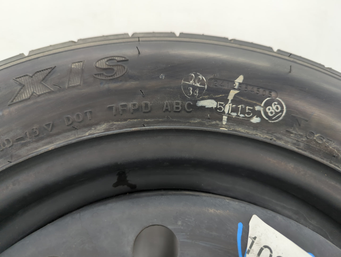 2016-2022 Honda Accord Spare Donut Tire Wheel Rim Oem