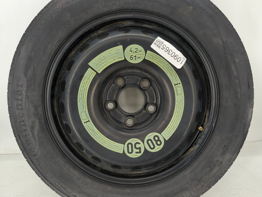 2012-2014 Mercedes-benz C250 Spare Donut Tire Wheel Rim Oem