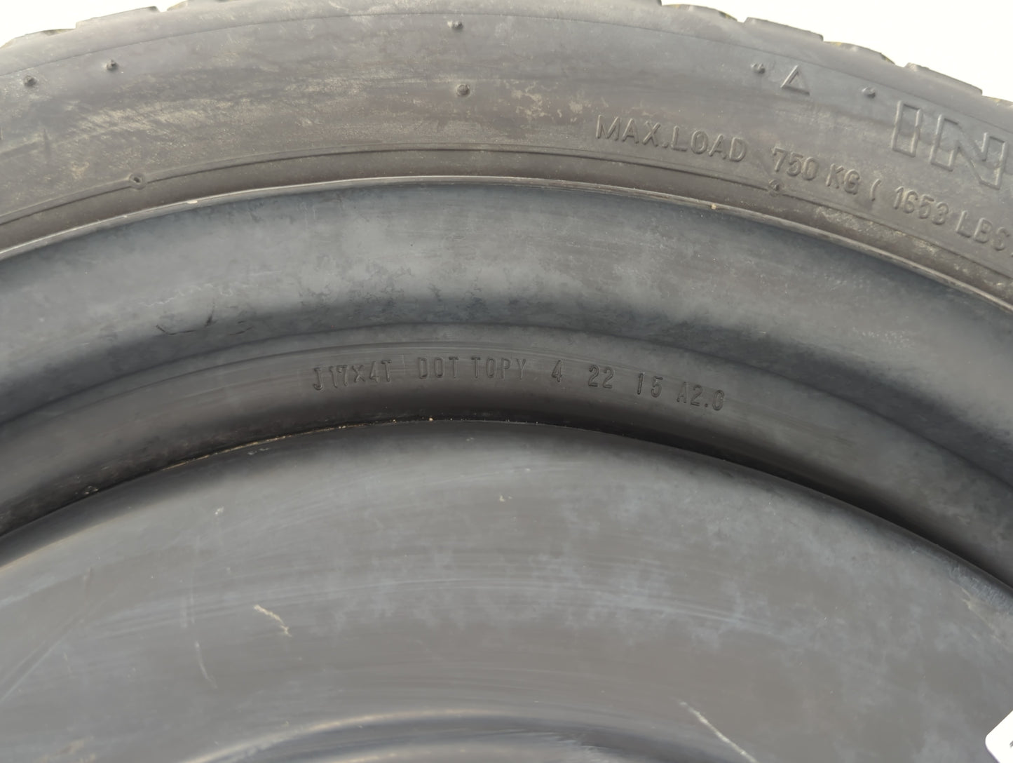 2011-2017 Lexus Ct200h Spare Donut Tire Wheel Rim Oem