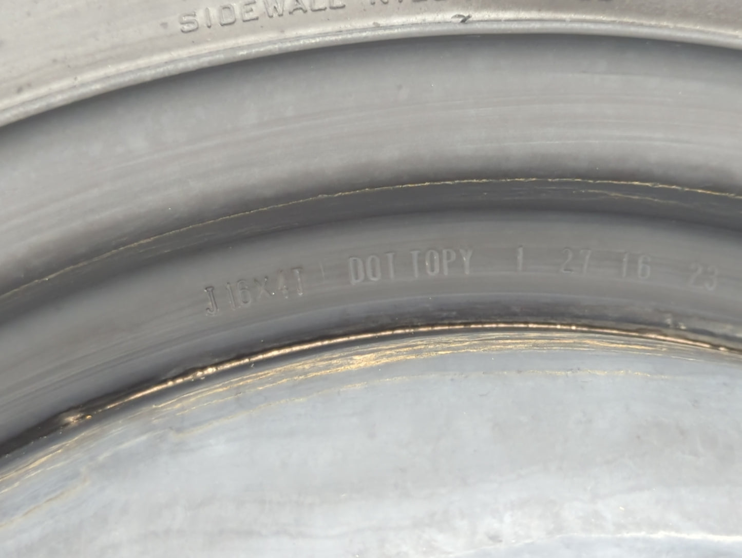 2010-2020 Nissan Rogue Spare Donut Tire Wheel Rim Oem