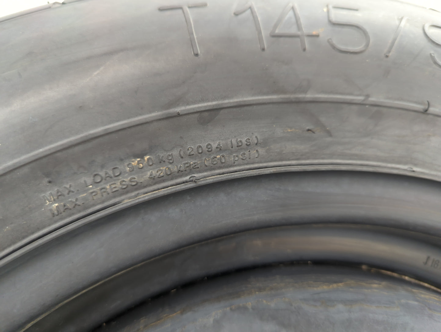 2010-2020 Nissan Rogue Spare Donut Tire Wheel Rim Oem