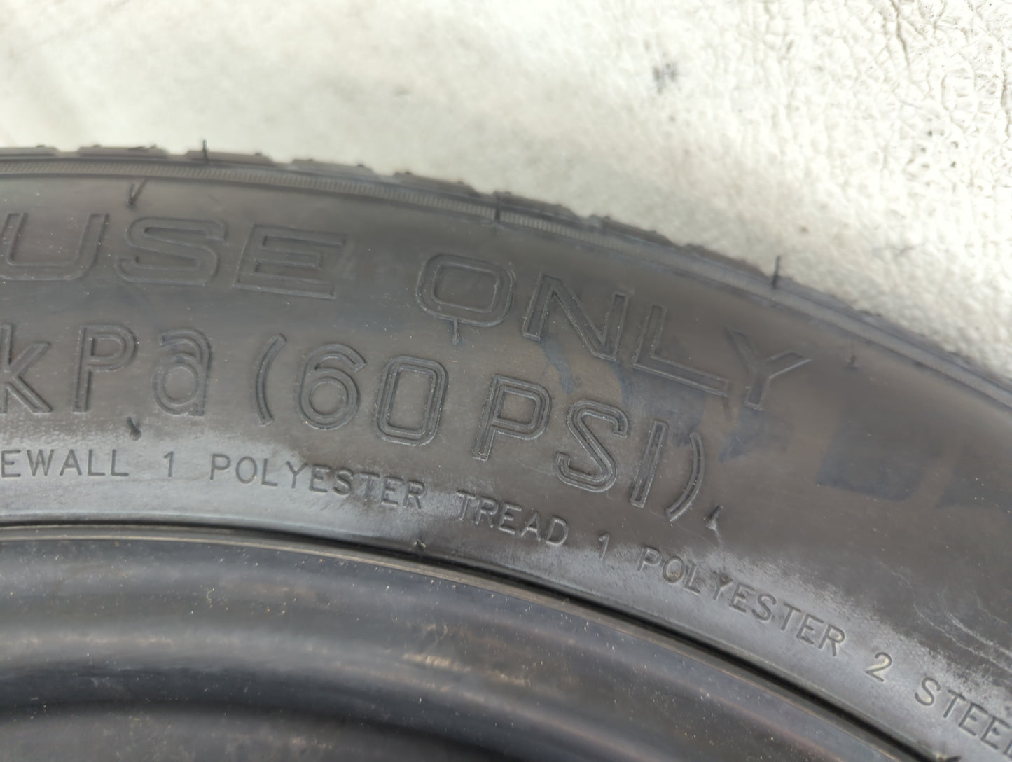 2015-2018 Subaru Legacy Spare Donut Tire Wheel Rim Oem
