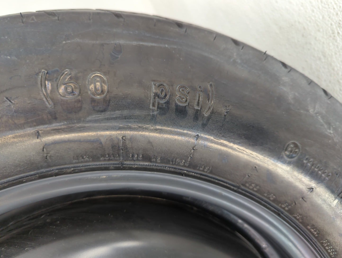 2008-2014 Dodge Avenger Spare Donut Tire Wheel Rim Oem