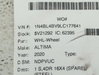 2002-2022 Nissan Altima Spare Donut Tire Wheel Rim Oem