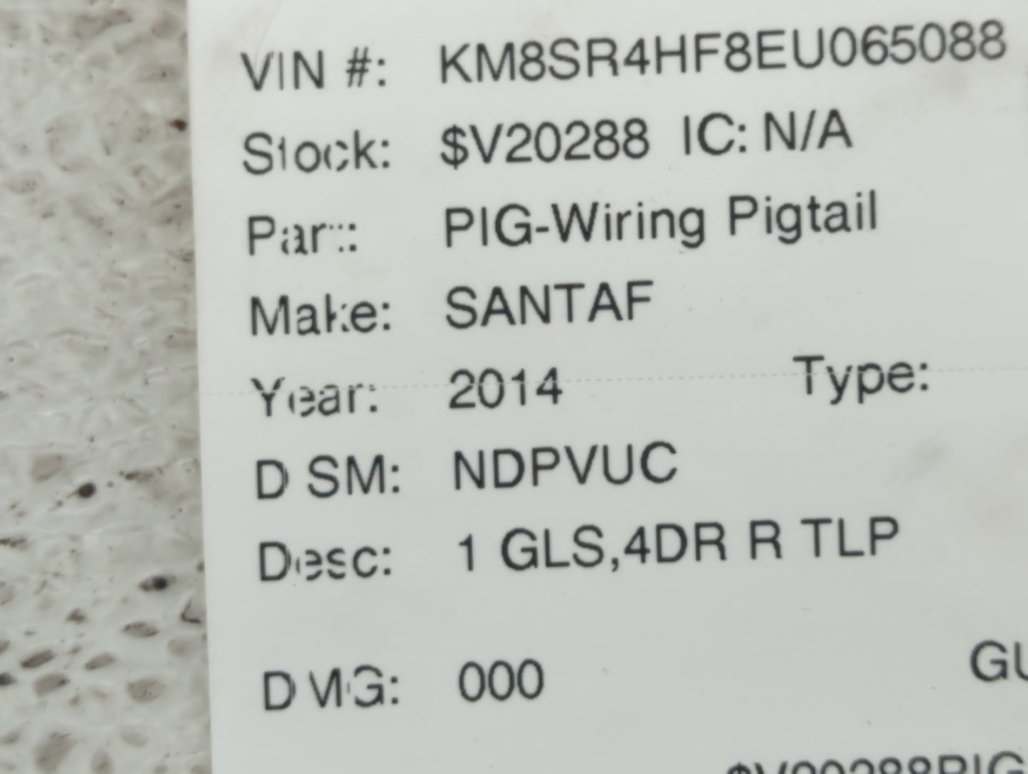 2007-2020 Hyundai Santa Fe Spare Donut Tire Wheel Rim Oem