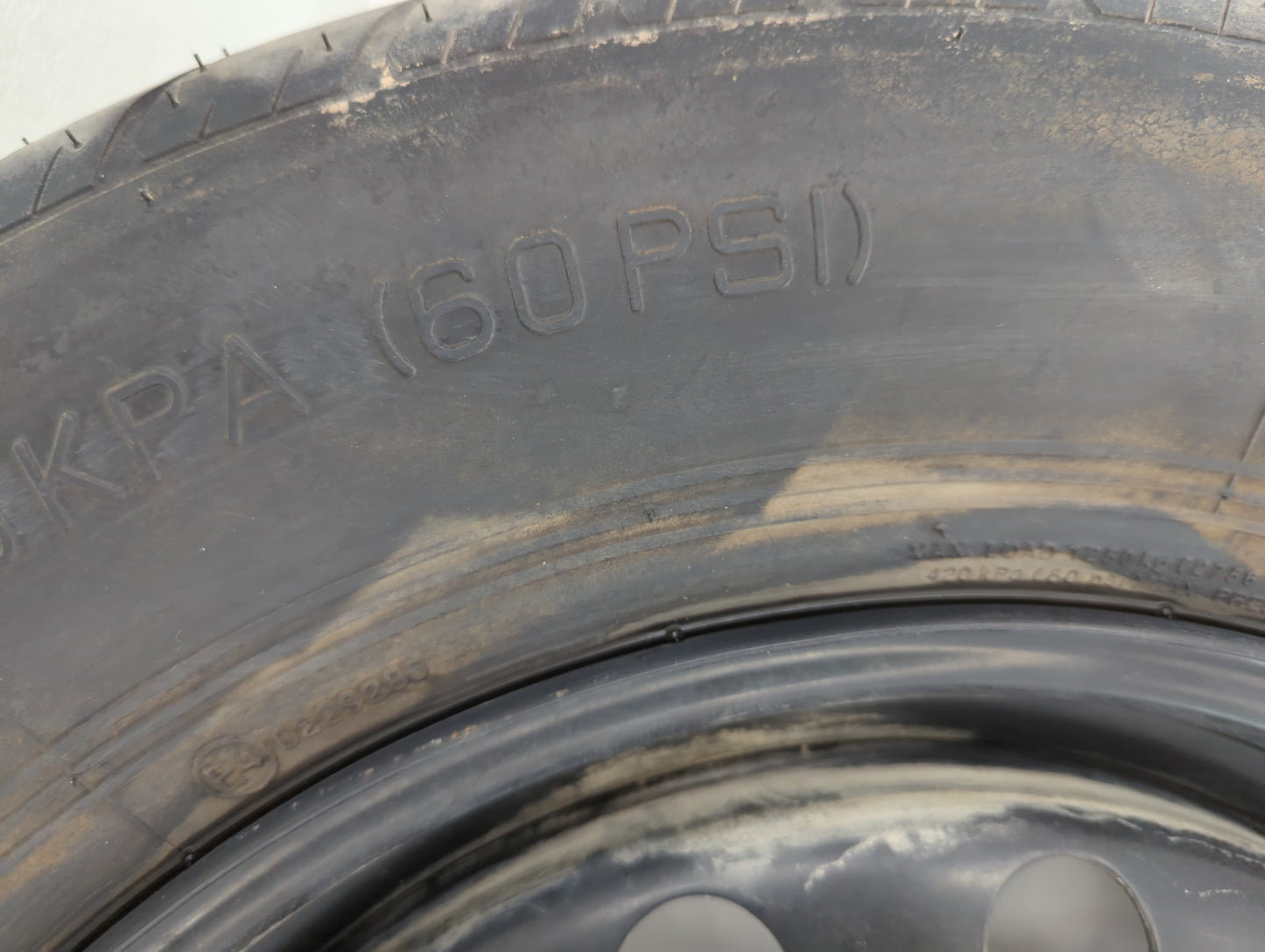 2007-2020 Hyundai Santa Fe Spare Donut Tire Wheel Rim Oem