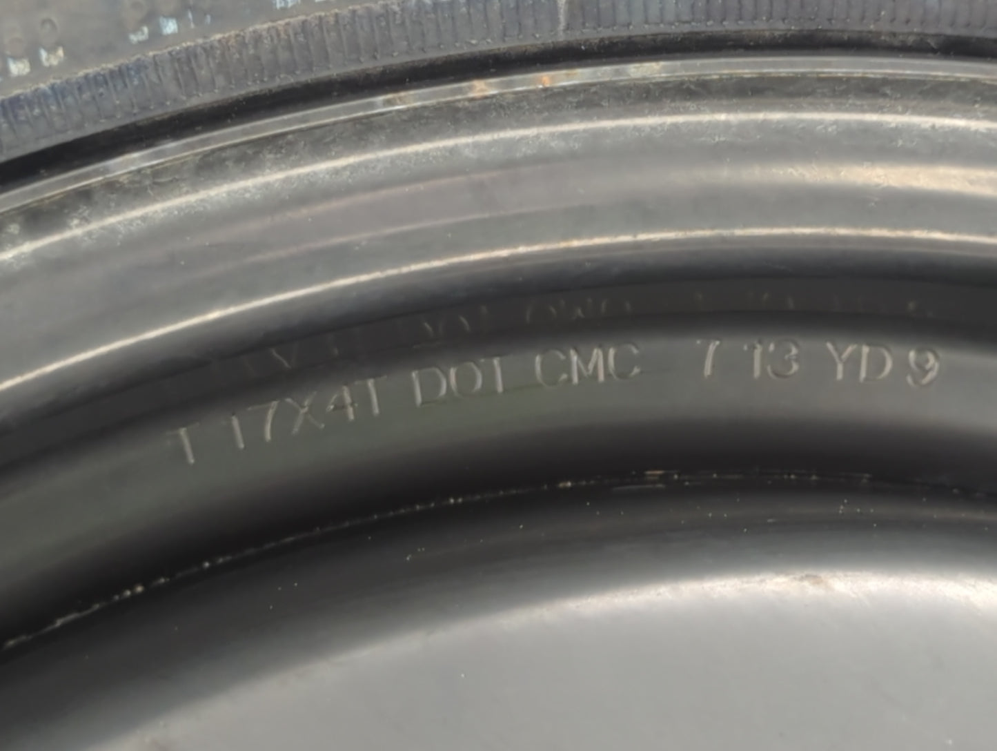 2007-2017 Toyota Camry Spare Donut Tire Wheel Rim Oem