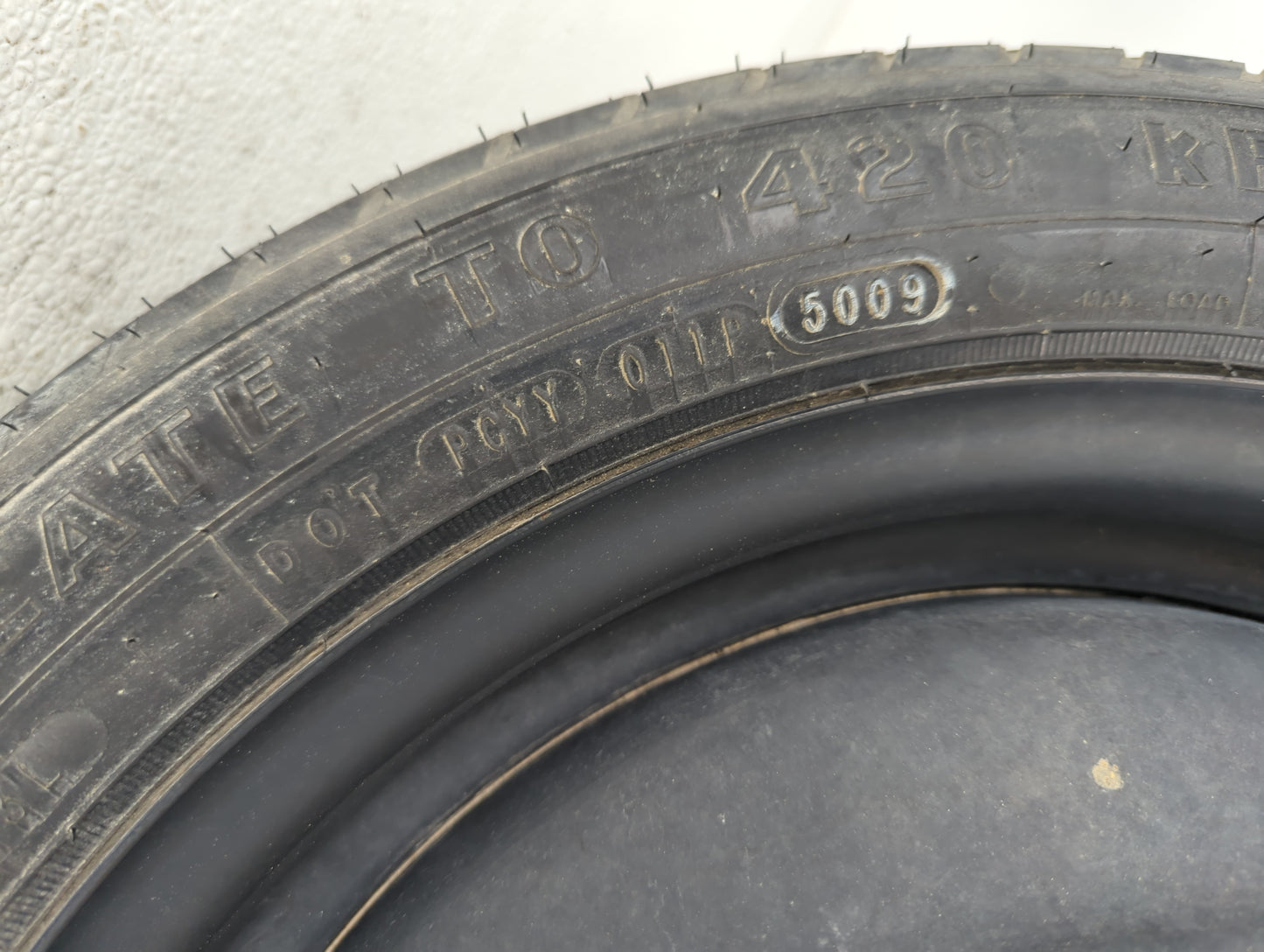 2007-2017 Toyota Camry Spare Donut Tire Wheel Rim Oem