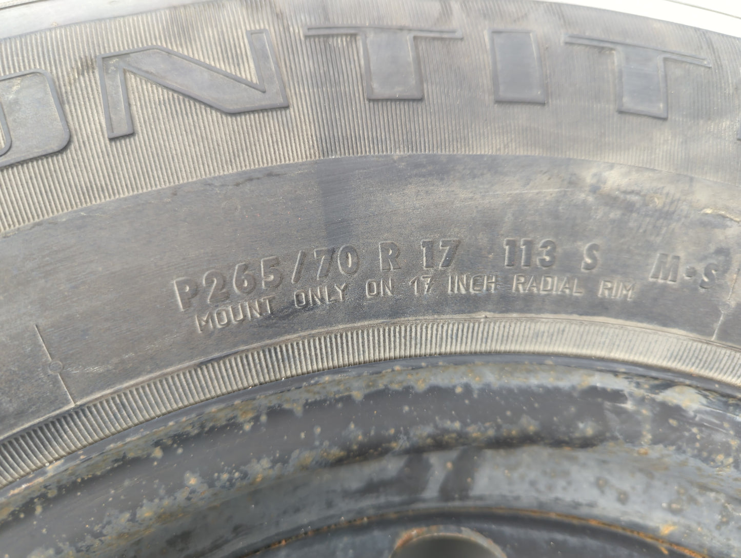 Lincoln Navigator Spare Donut Tire Wheel Rim Oem