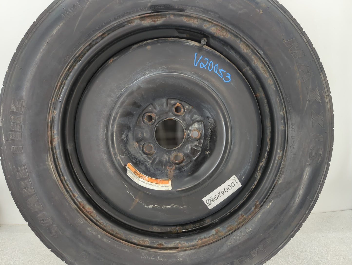2015-2019 Nissan Murano Spare Donut Tire Wheel Rim Oem