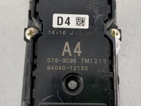 2020 Toyota Corolla Master Power Window Switch Replacement Driver Side Left P/N:84040-12150 Fits OEM Used Auto Parts