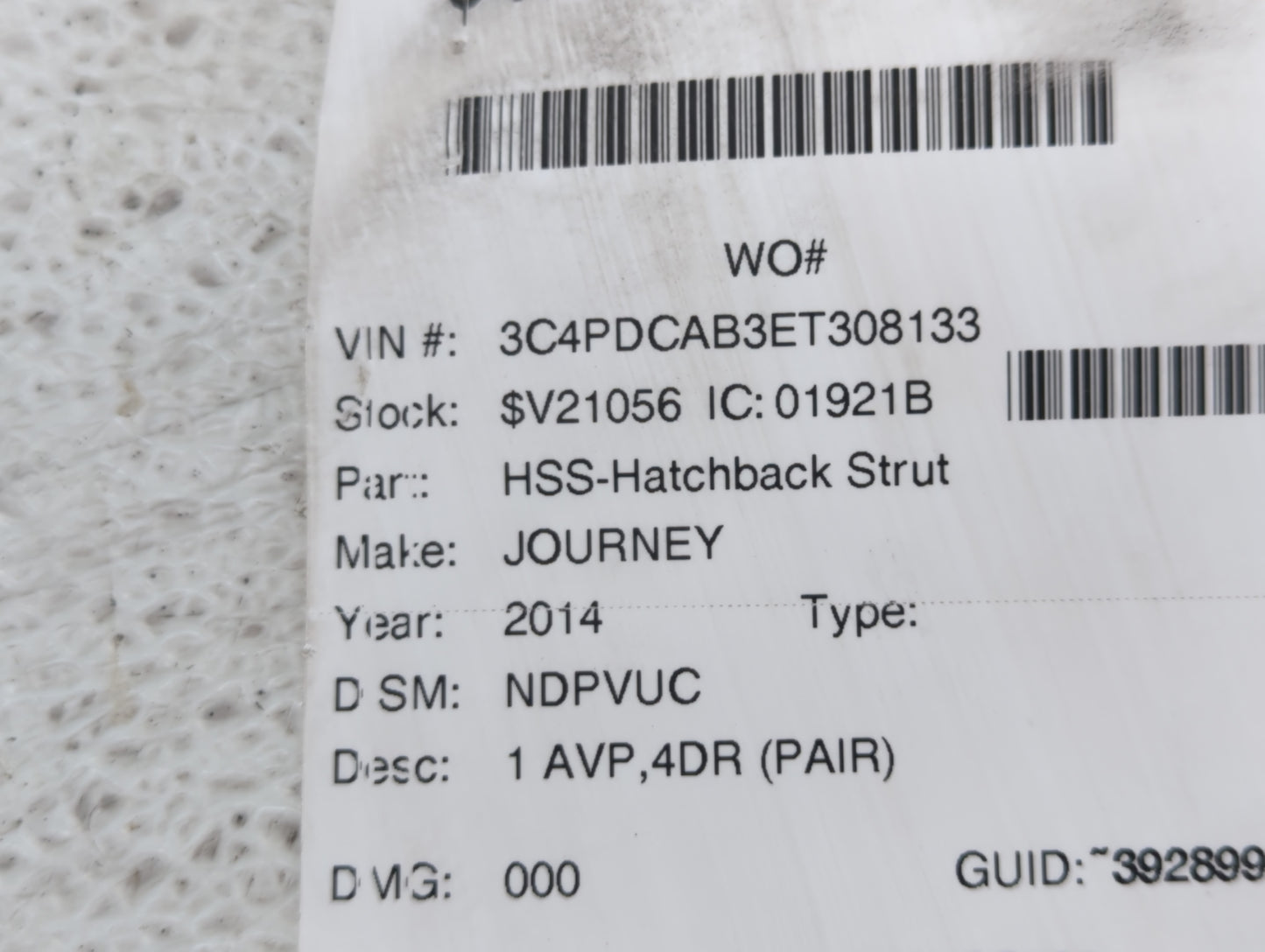 2009-2020 Dodge Journey Spare Donut Tire Wheel Rim Oem