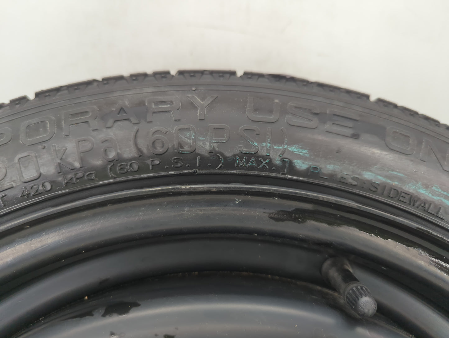 2014-2014 Nissan Altima Spare Donut Tire Wheel Rim Oem