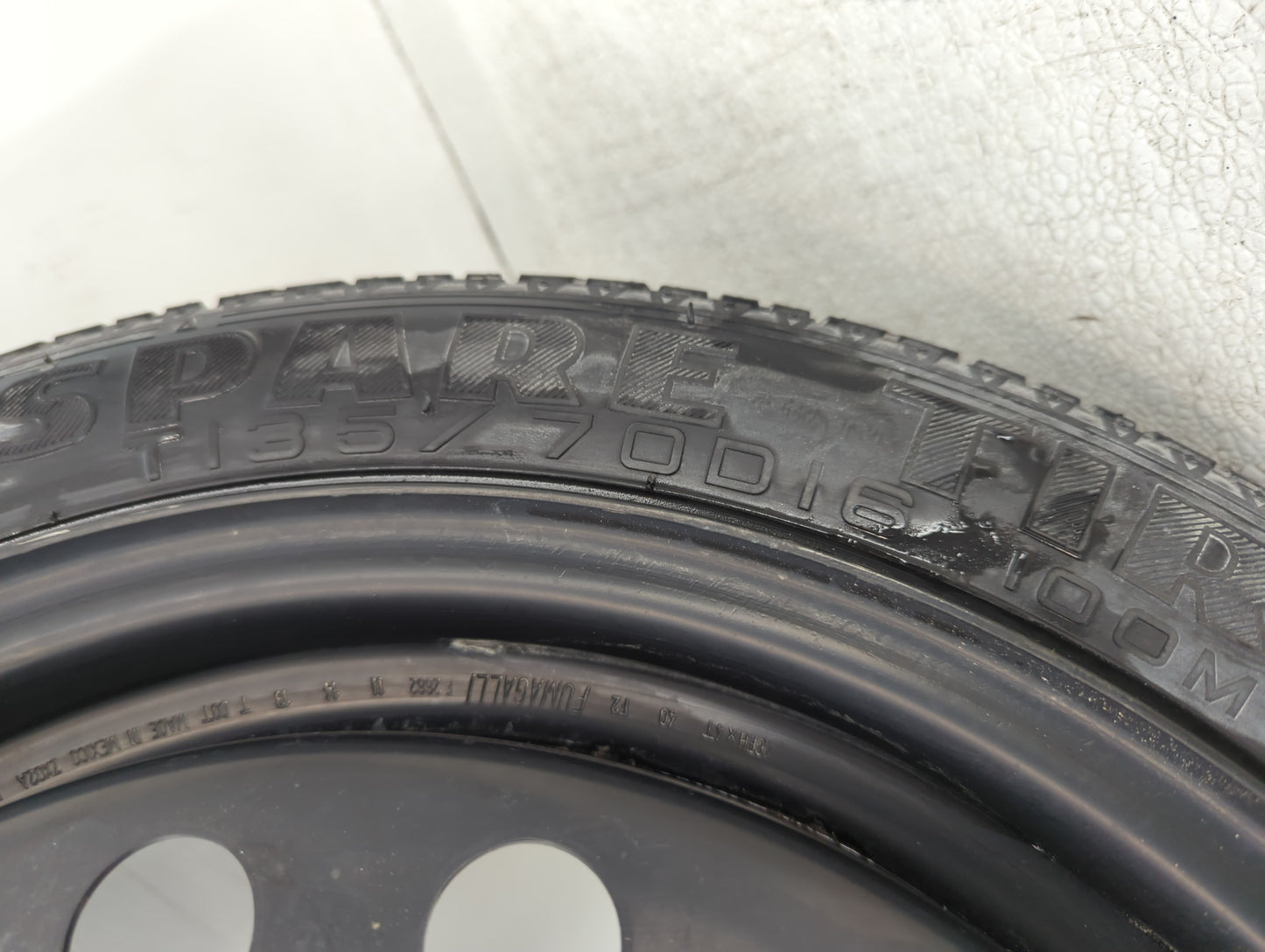 2014-2014 Nissan Altima Spare Donut Tire Wheel Rim Oem