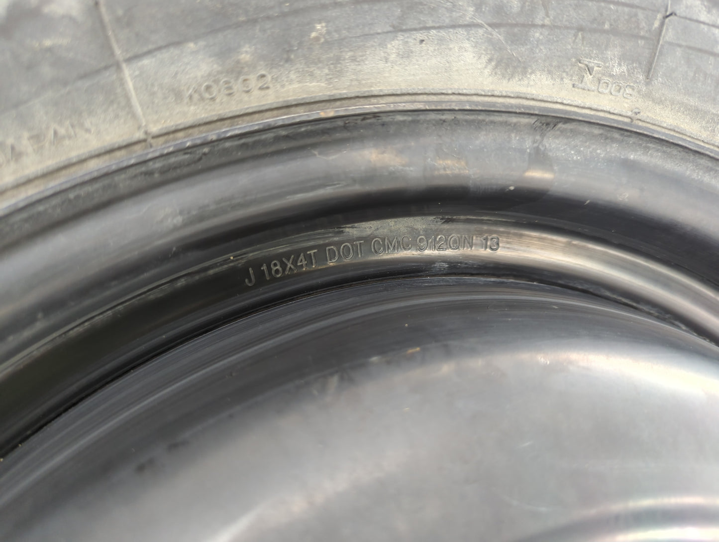 2009-2016 Toyota Venza Spare Donut Tire Wheel Rim Oem