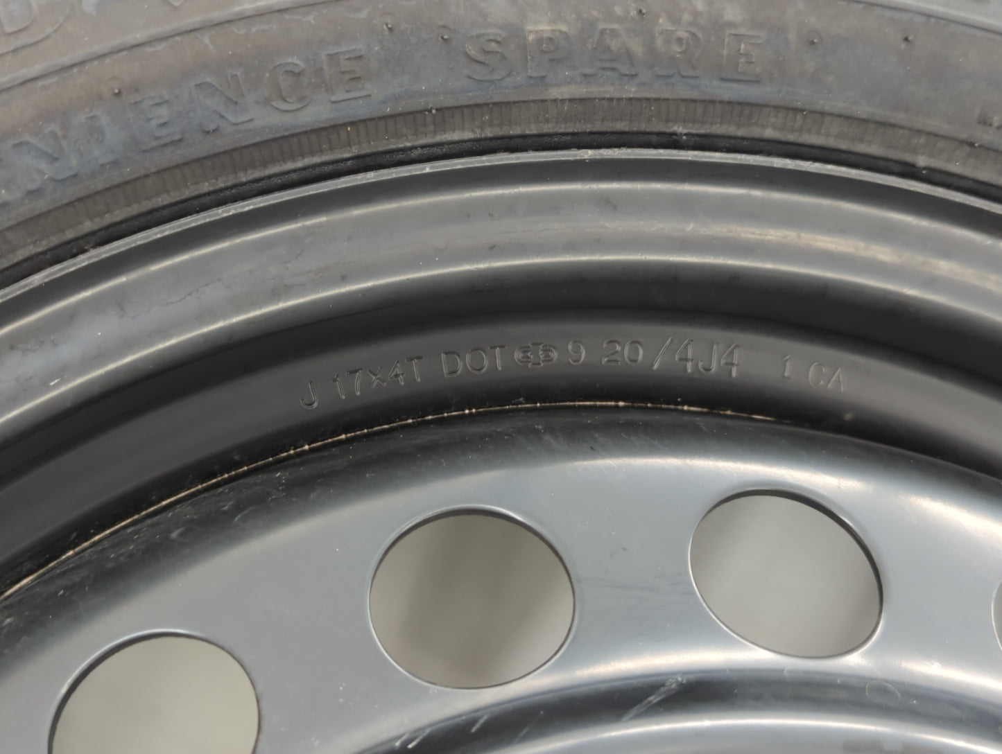 2018-2022 Toyota Camry Spare Donut Tire Wheel Rim Oem