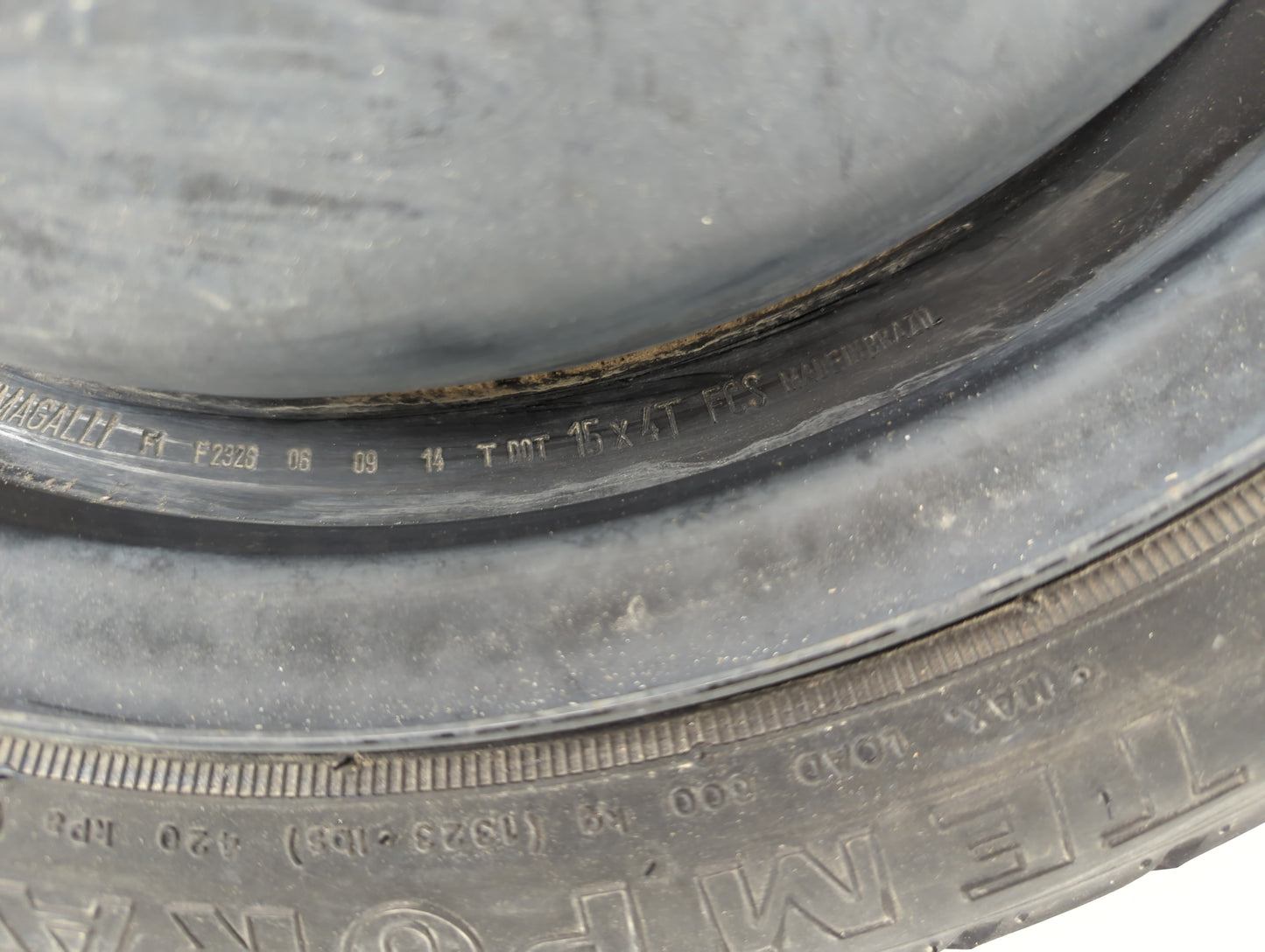 2005-2010 Chevrolet Cobalt Spare Donut Tire Wheel Rim Oem