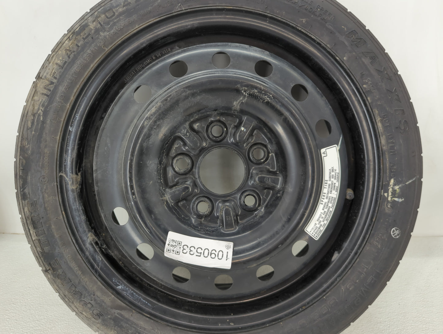2013-2022 Honda Accord Spare Donut Tire Wheel Rim Oem