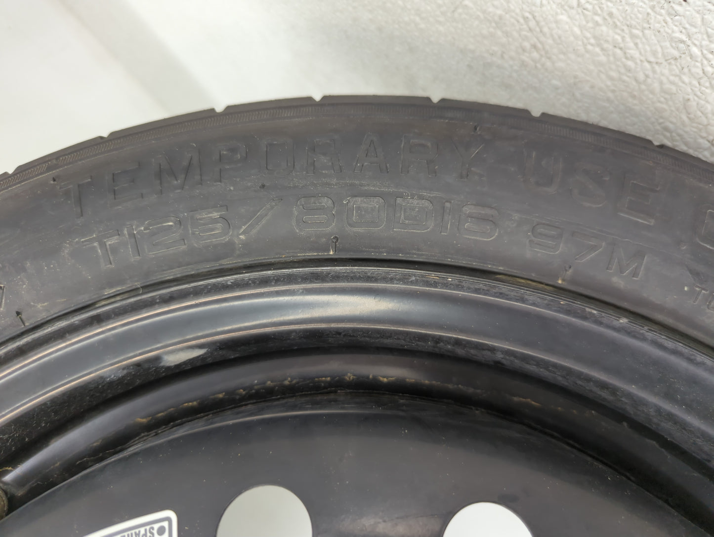 2013-2022 Honda Accord Spare Donut Tire Wheel Rim Oem