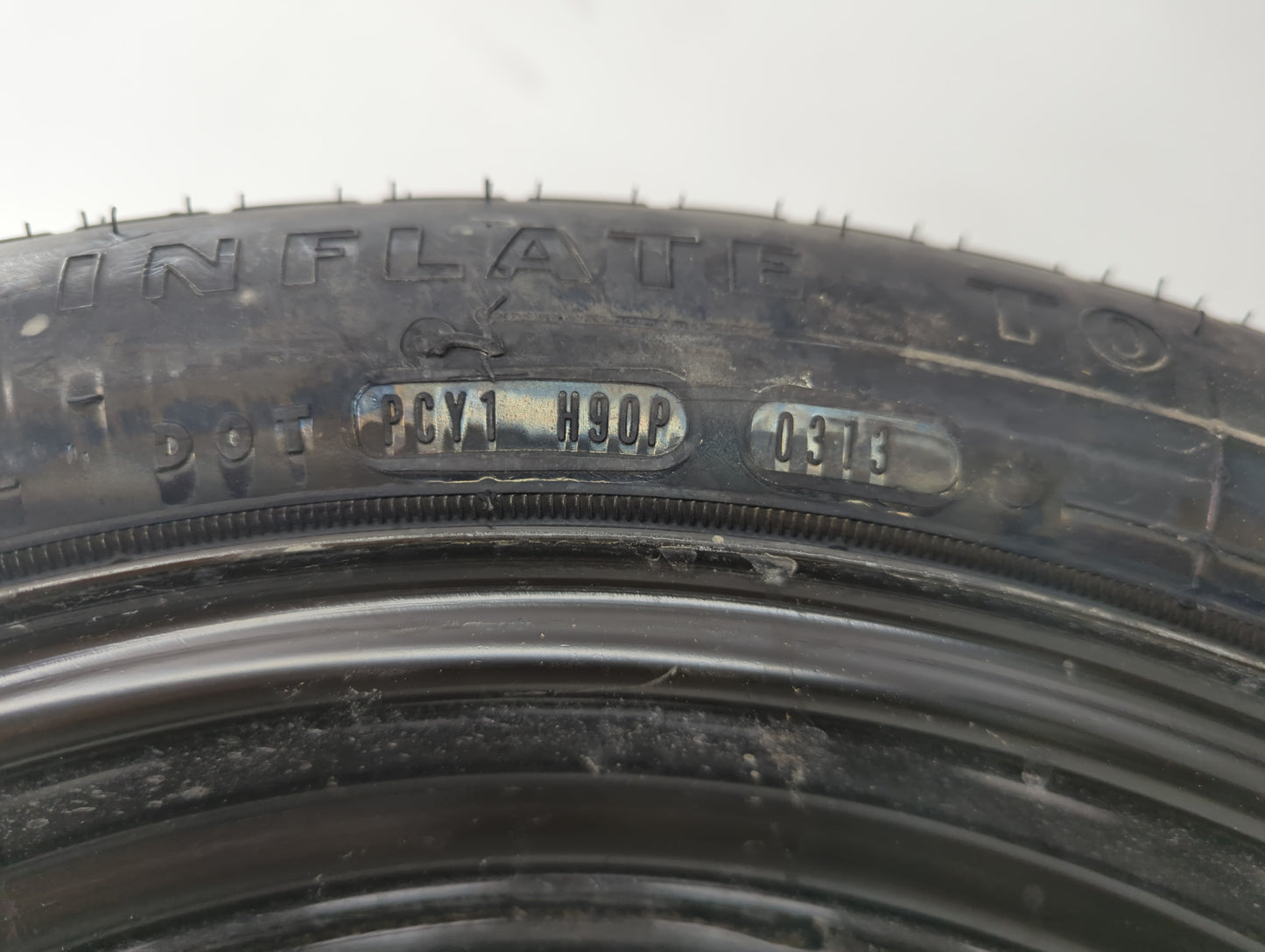 2006-2022 Dodge Charger Spare Donut Tire Wheel Rim Oem