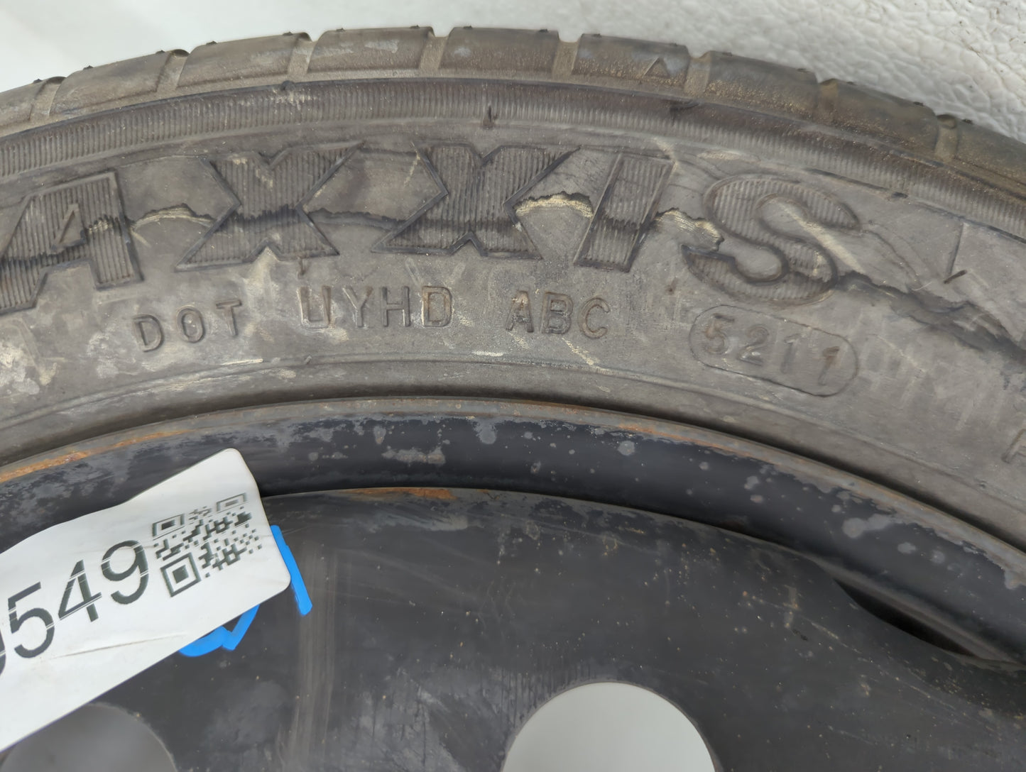 2013-2022 Honda Accord Spare Donut Tire Wheel Rim Oem