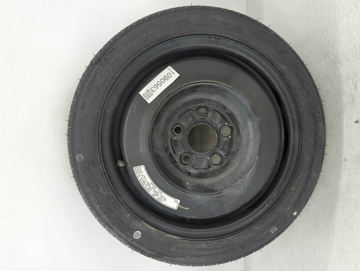 2016-2021 Honda Civic Spare Donut Tire Wheel Rim Oem