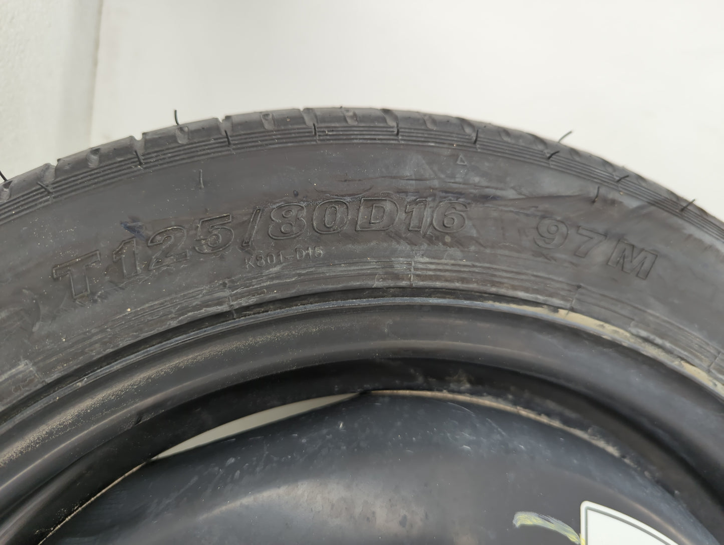 2016-2021 Honda Civic Spare Donut Tire Wheel Rim Oem