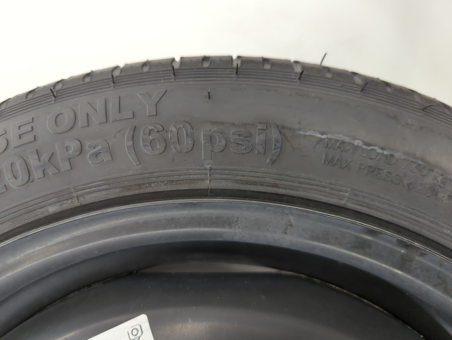 2016-2021 Honda Civic Spare Donut Tire Wheel Rim Oem