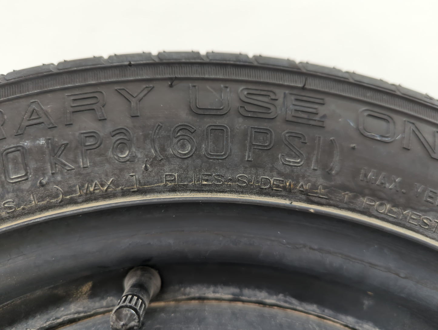 2012-2018 Ford Focus Spare Donut Tire Wheel Rim Oem