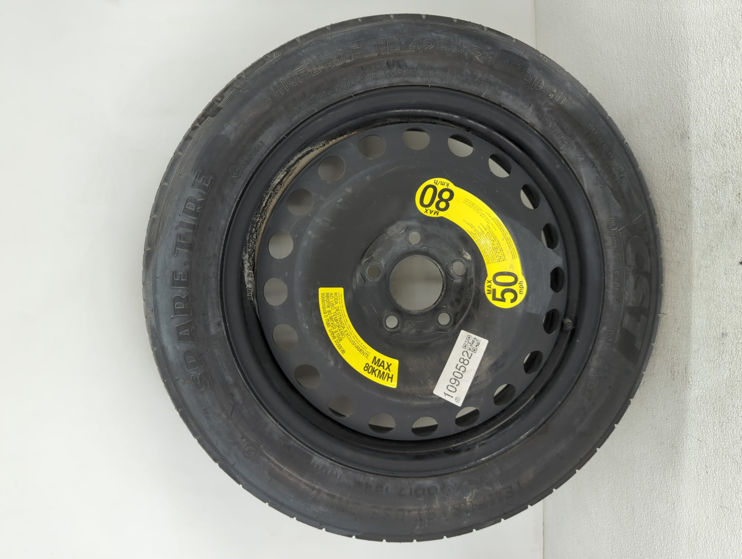 2006-2022 Dodge Charger Spare Donut Tire Wheel Rim Oem