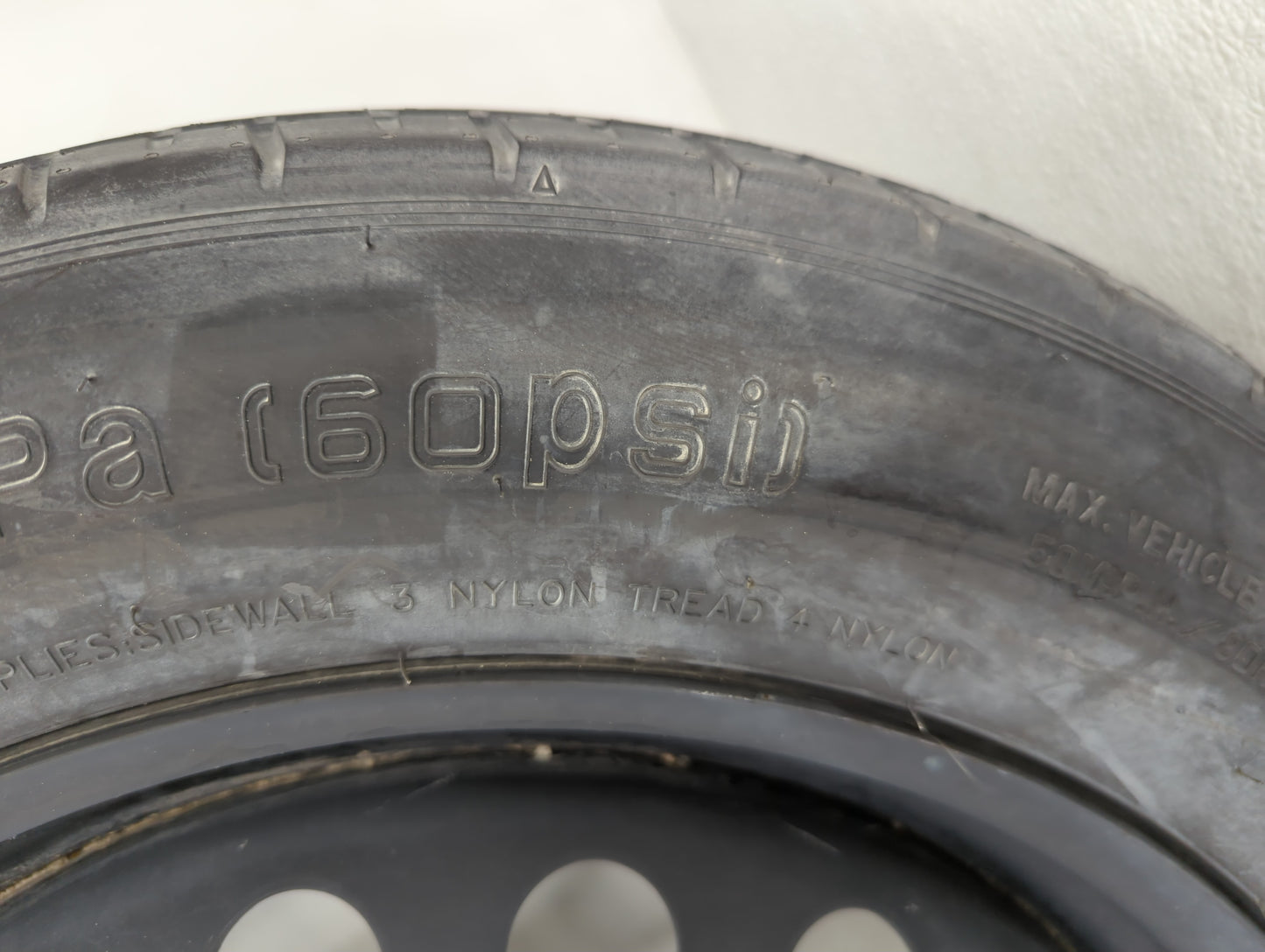 2006-2022 Dodge Charger Spare Donut Tire Wheel Rim Oem