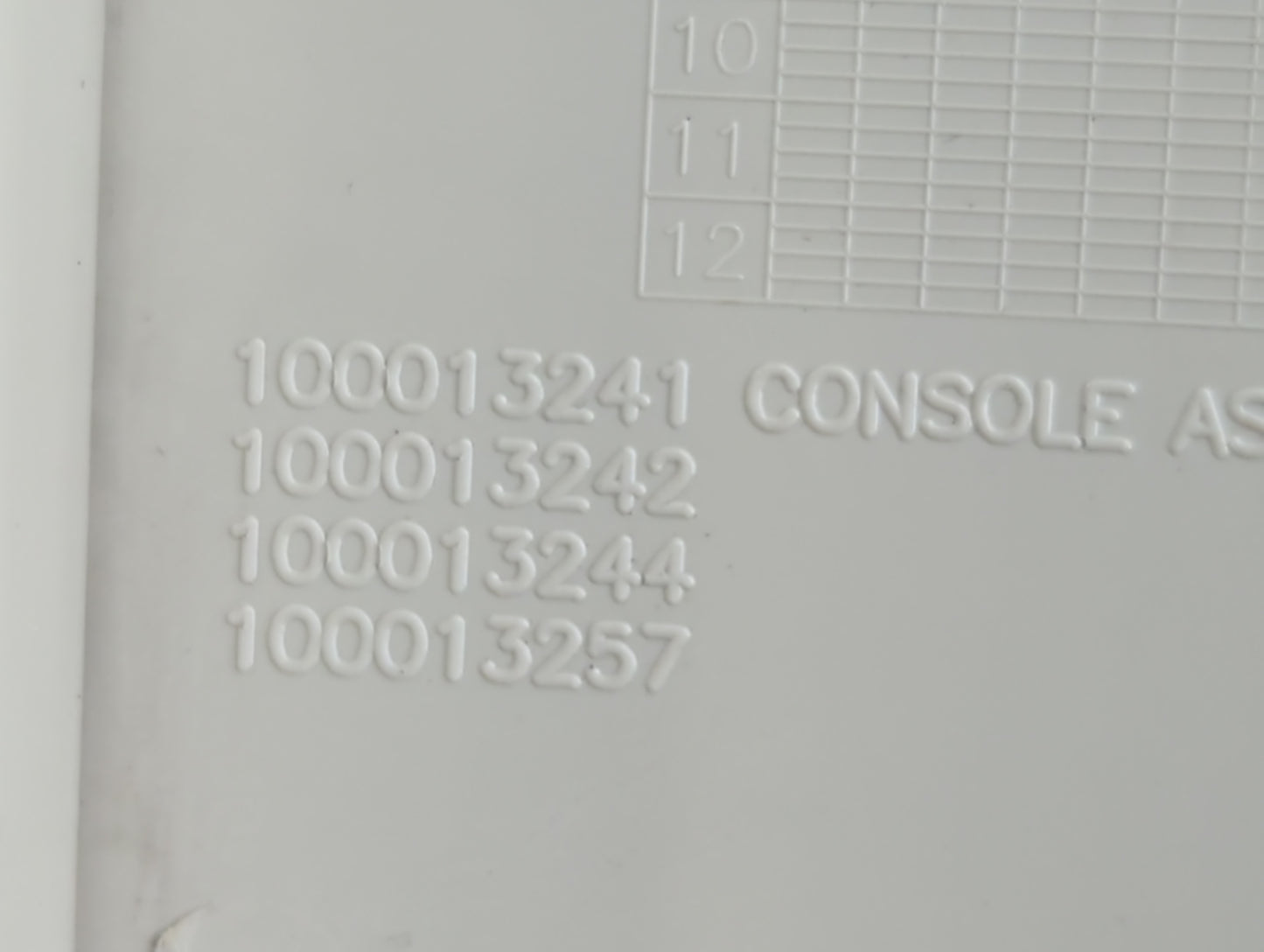 2009 Dodge Journey Overhead Roof Console