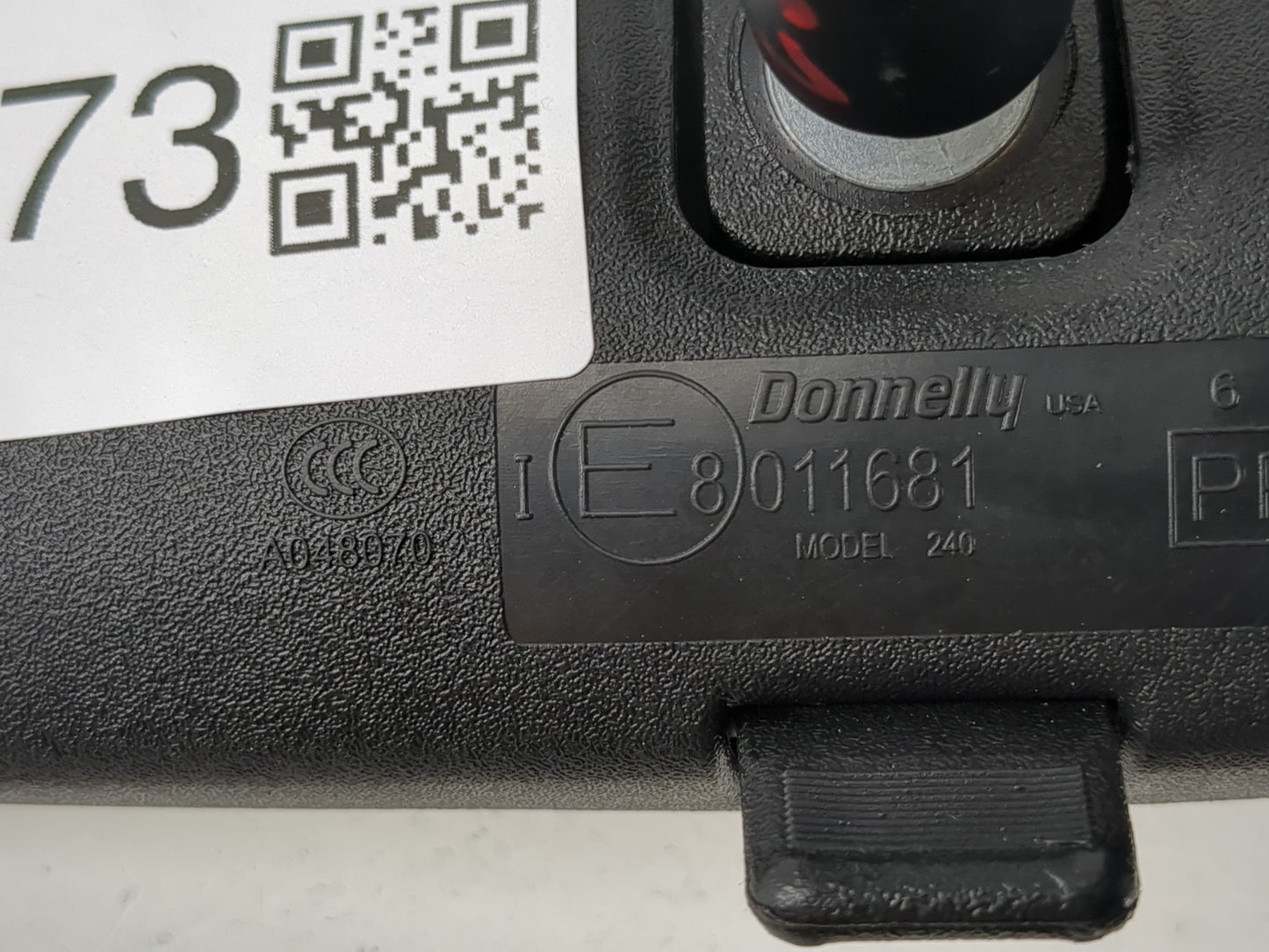 2007-2012 Dodge Caliber Interior Rear View Mirror Replacement OEM P/N:E8011681 Fits OEM Used Auto Parts