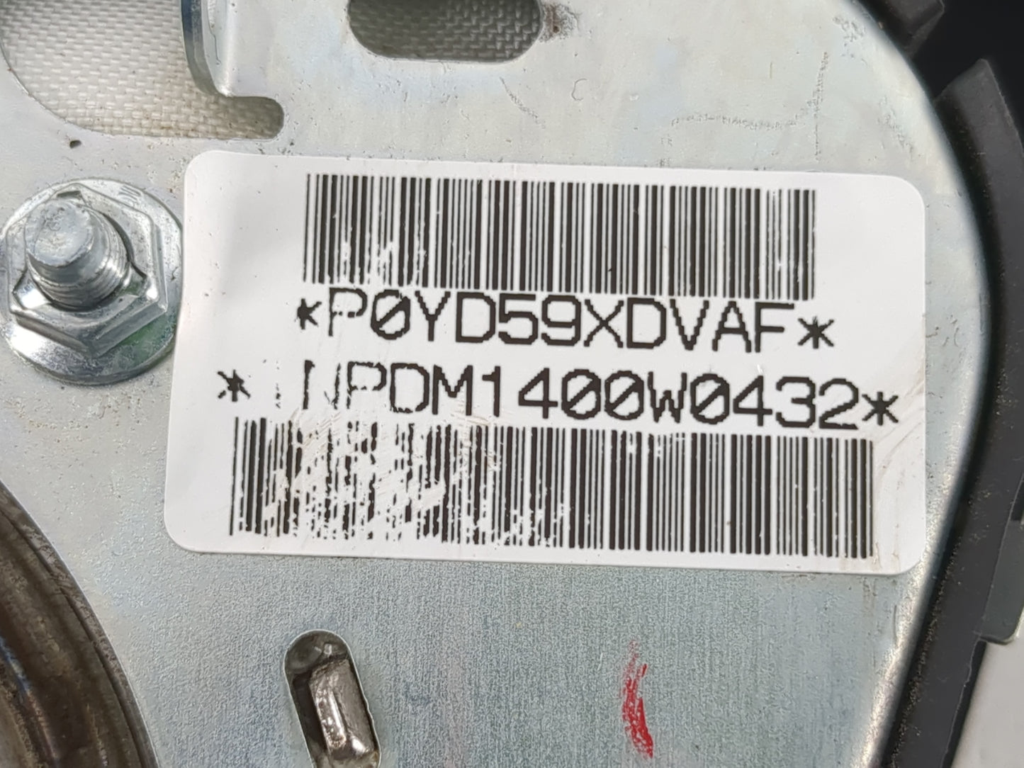 2009-2010 Jeep Patriot Air Bag Driver Left Steering Wheel Mounted Fits Fits 2009 2010 OEM Used Auto Parts