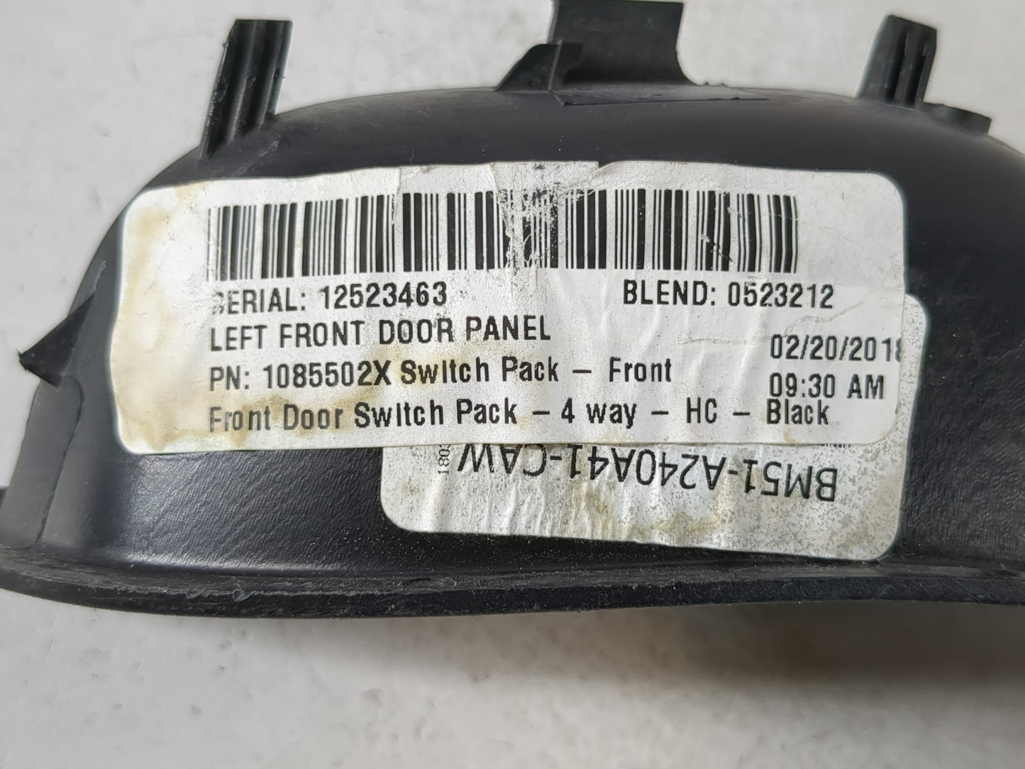 2012-2018 Ford Focus Master Power Window Switch Replacement Driver Side Left P/N:1085502X Fits OEM Used Auto Parts - Oemusedautoparts1.com