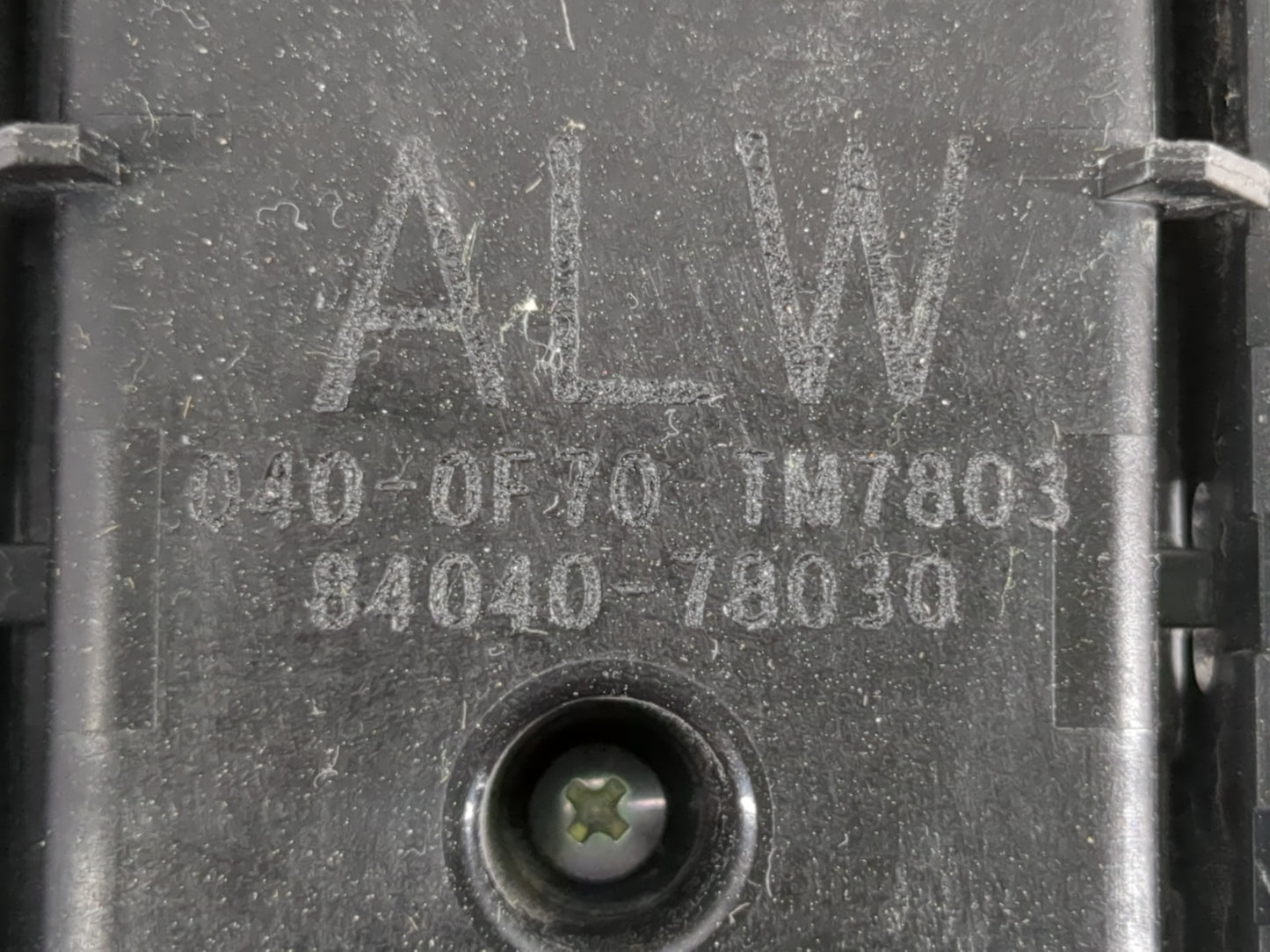 2018-2020 Lexus Nx300 Master Power Window Switch Replacement Driver Side Left P/N:84040-78030 Fits Fits 2018 2019 2020 OEM Used Auto Parts