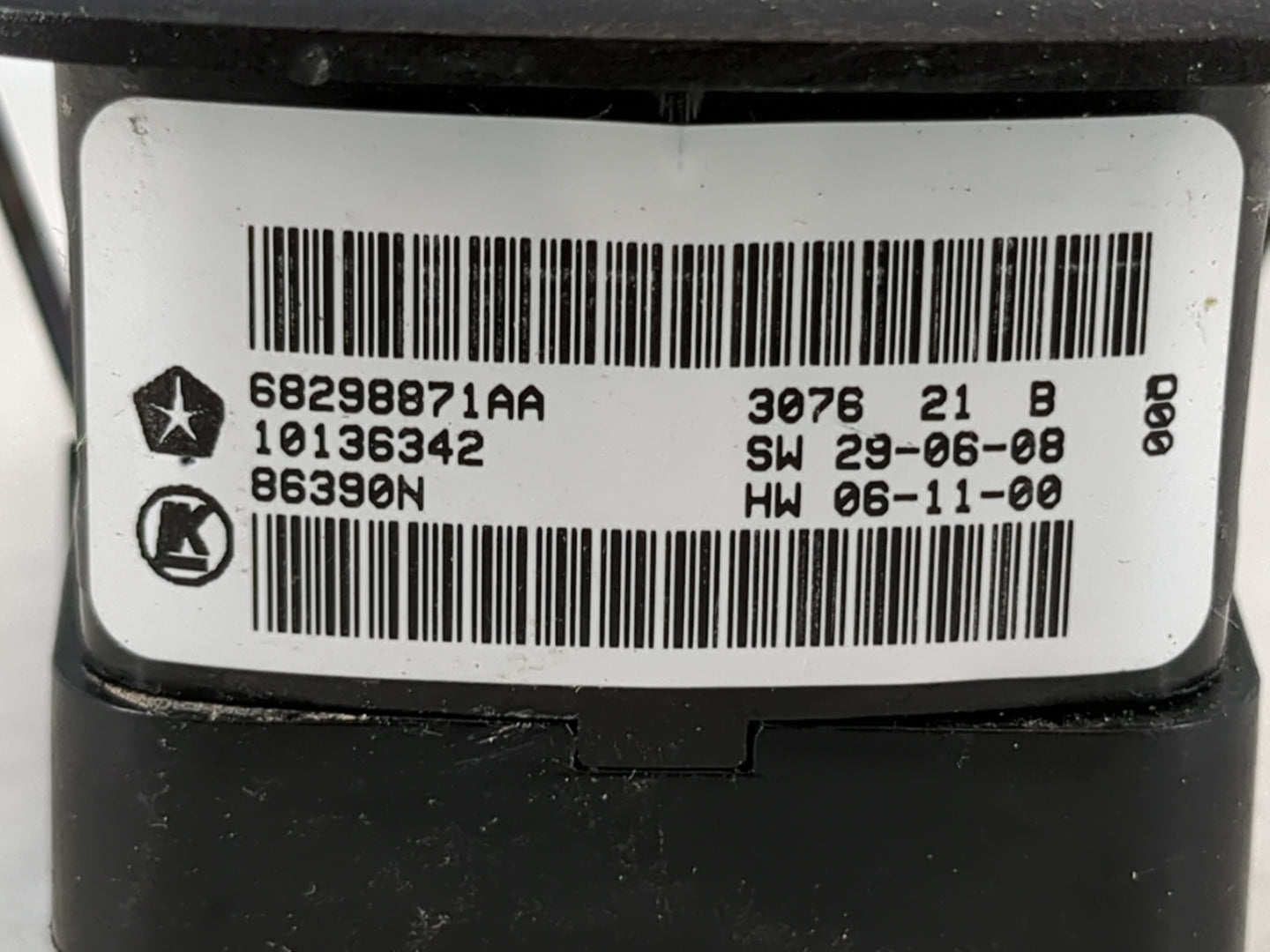 2017 Dodge Caravan Master Power Window Switch Replacement Driver Side Left P/N:68298871AA Fits OEM Used Auto Parts - Oemusedautoparts1.com