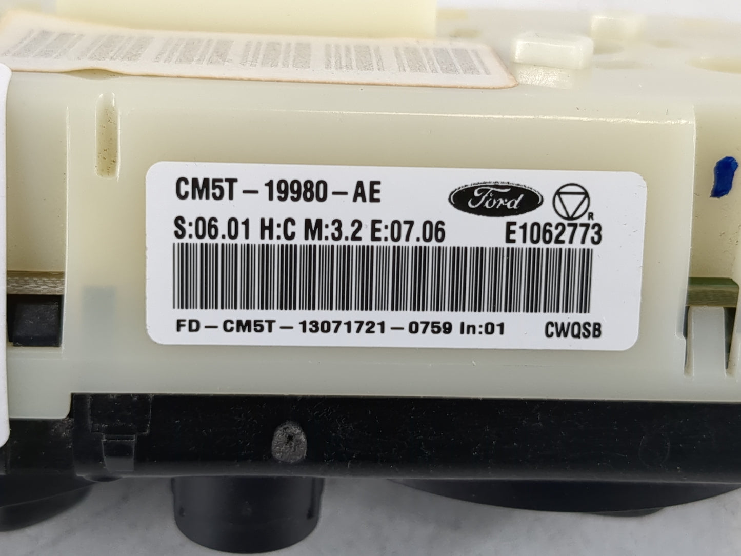 2013-2014 Ford Focus Climate Control Module Temperature AC/Heater Replacement P/N:CM5T-19980-AE Fits Fits 2013 2014 OEM Used Auto Parts - Oemusedautoparts1.com