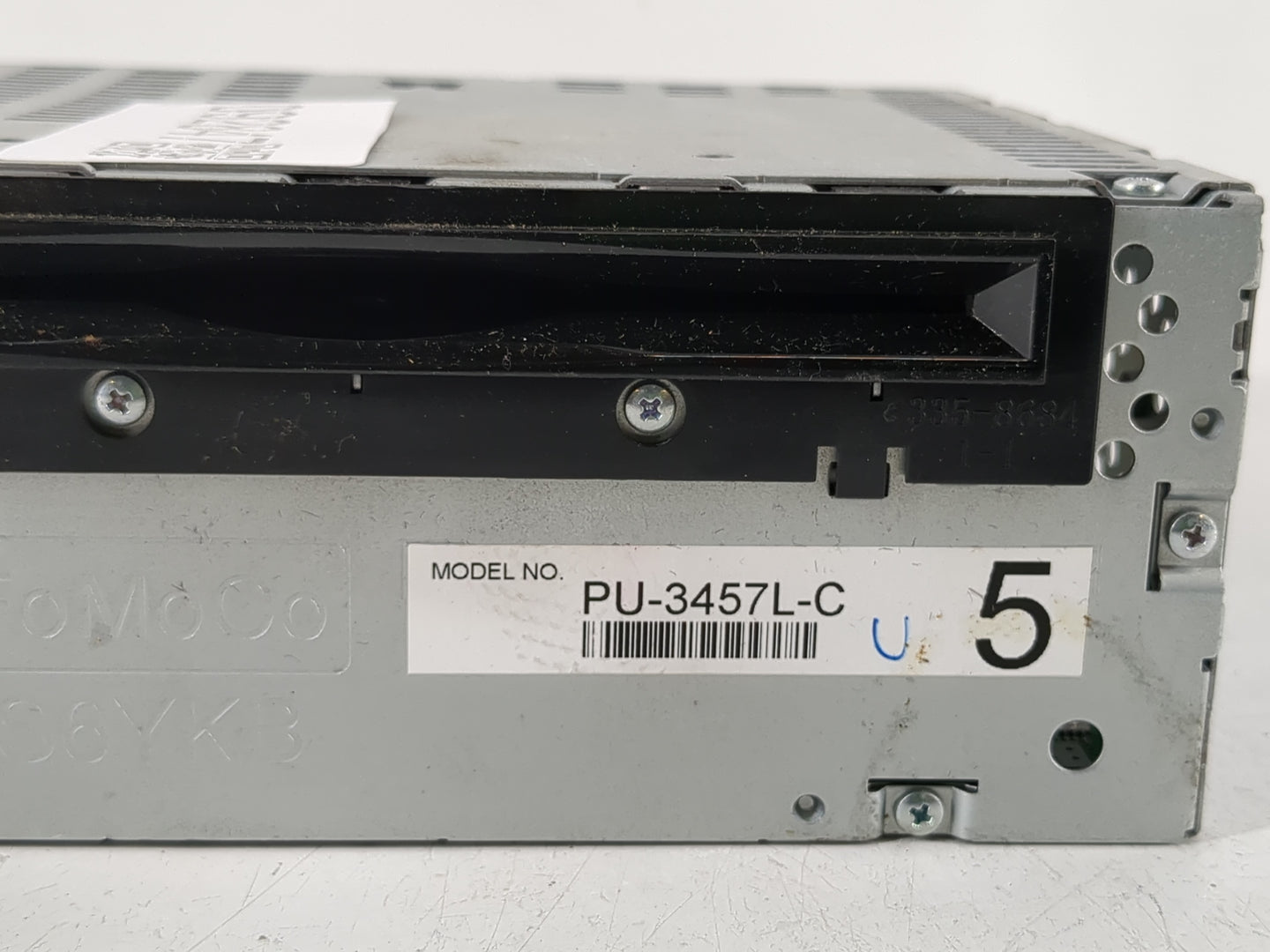 2012 Ford Explorer Radio AM FM Cd Player Receiver Replacement P/N:CB5T-19C107-BC CB5T-19C107-CC Fits OEM Used Auto Parts - Oemusedautoparts1.com