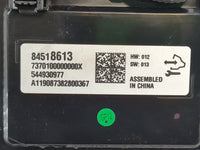 2019-2020 Buick Envision Radio AM FM Cd Player Receiver Replacement P/N:84518613 Fits Fits 2019 2020 OEM Used Auto Parts