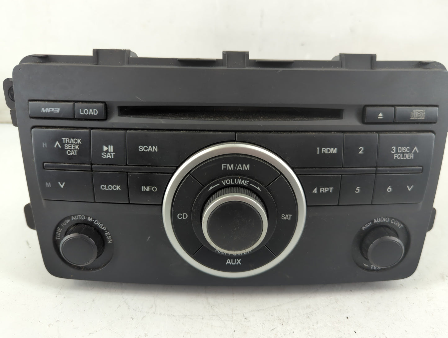 2009-2012 Mazda Cx-9 Radio AM FM Cd Player Receiver Replacement P/N:TE91 66 AR0B Fits Fits 2009 2011 2012 OEM Used Auto Parts - Oemusedautoparts1.com