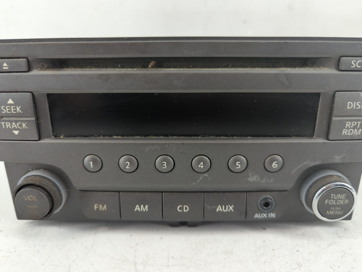 2013-2014 Nissan Sentra Radio AM FM Cd Player Receiver Replacement P/N:28185 3RA2A Fits Fits 2013 2014 OEM Used Auto Parts - Oemusedautoparts1.com